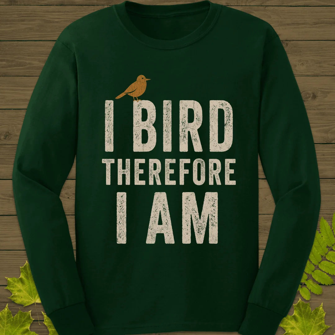I Bird Long Sleeve in Forest Green