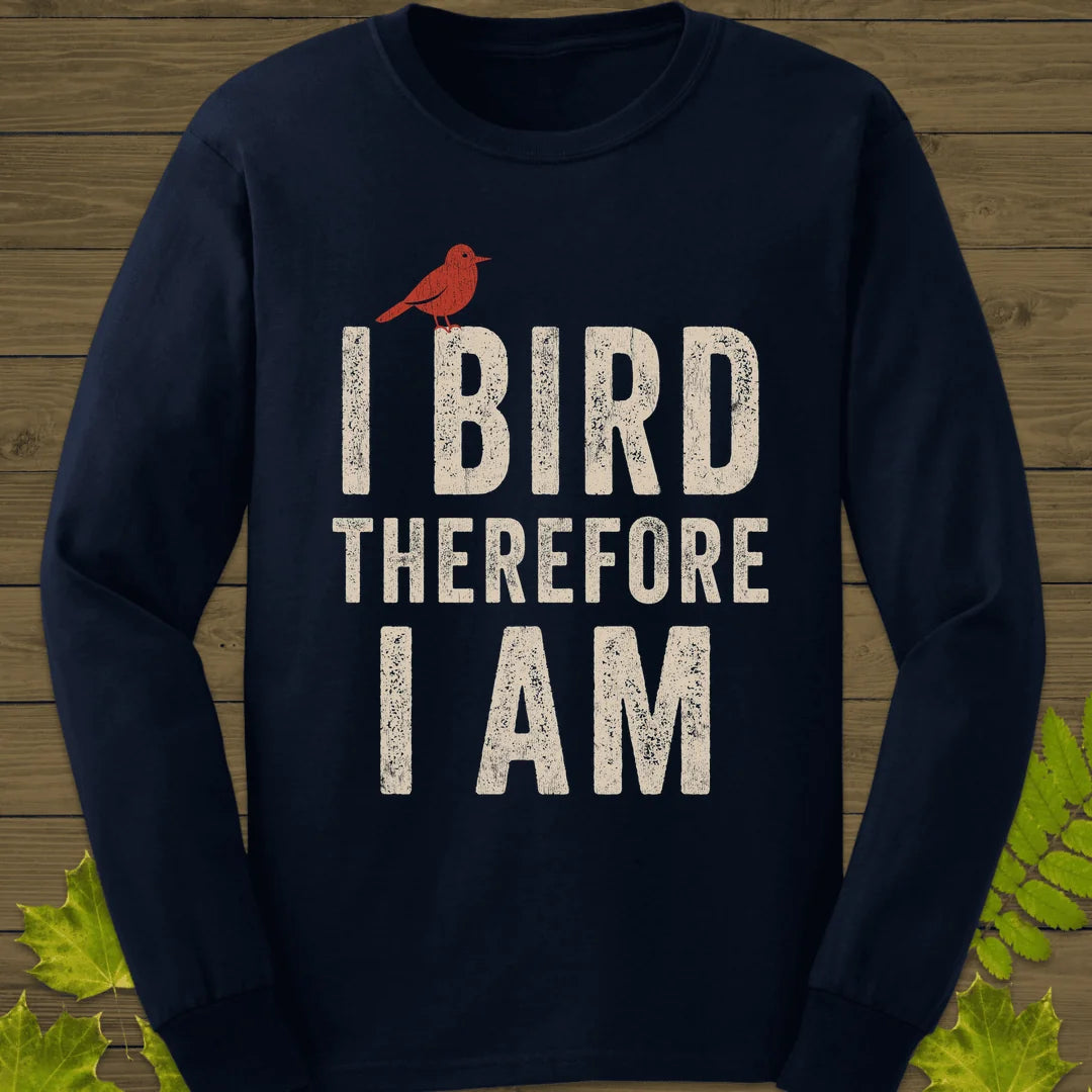I Bird Long Sleeve in Navy