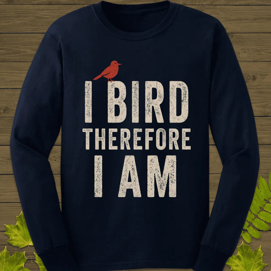 I Bird Long Sleeve in Navy