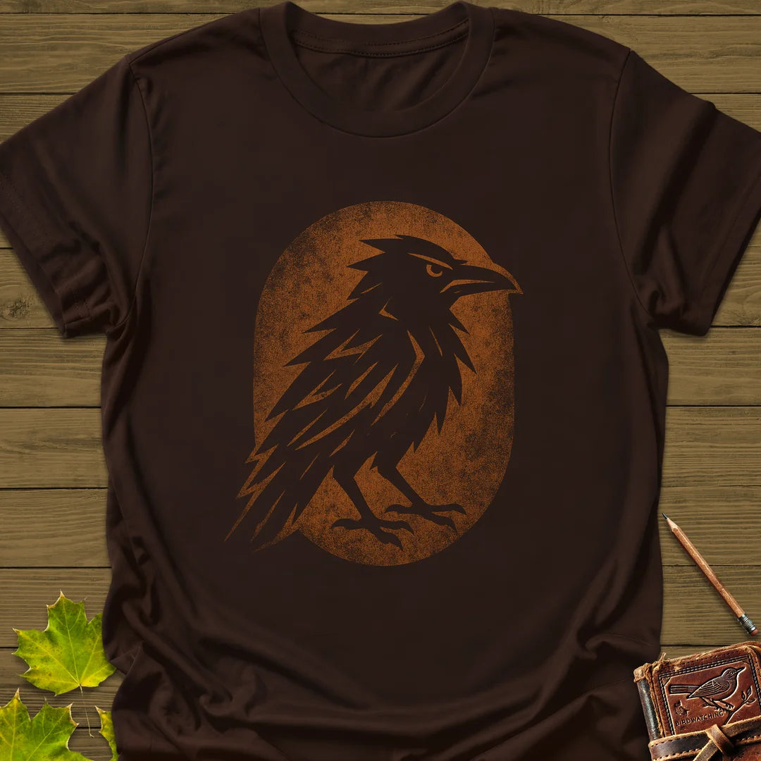 Midnight Raven T-Shirt in Dark Chocolate