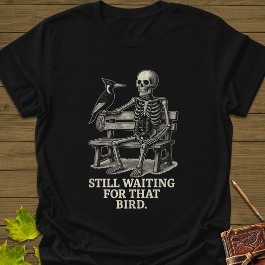 Still Waiting T-Shirt in Black