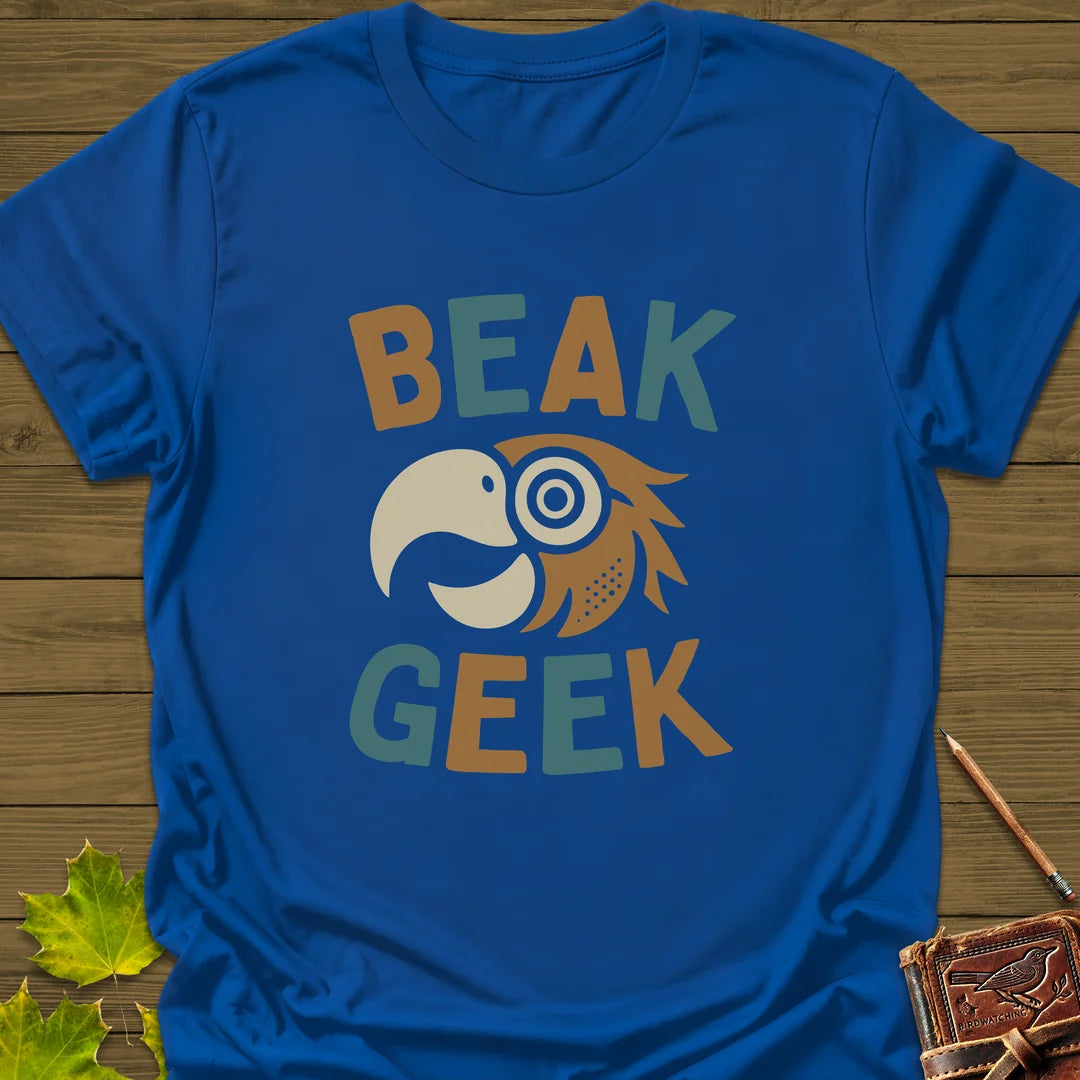 Beak Geek T-Shirt in Royal