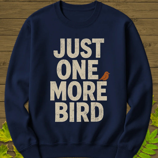 One More Bird Sweatshirt in Navy