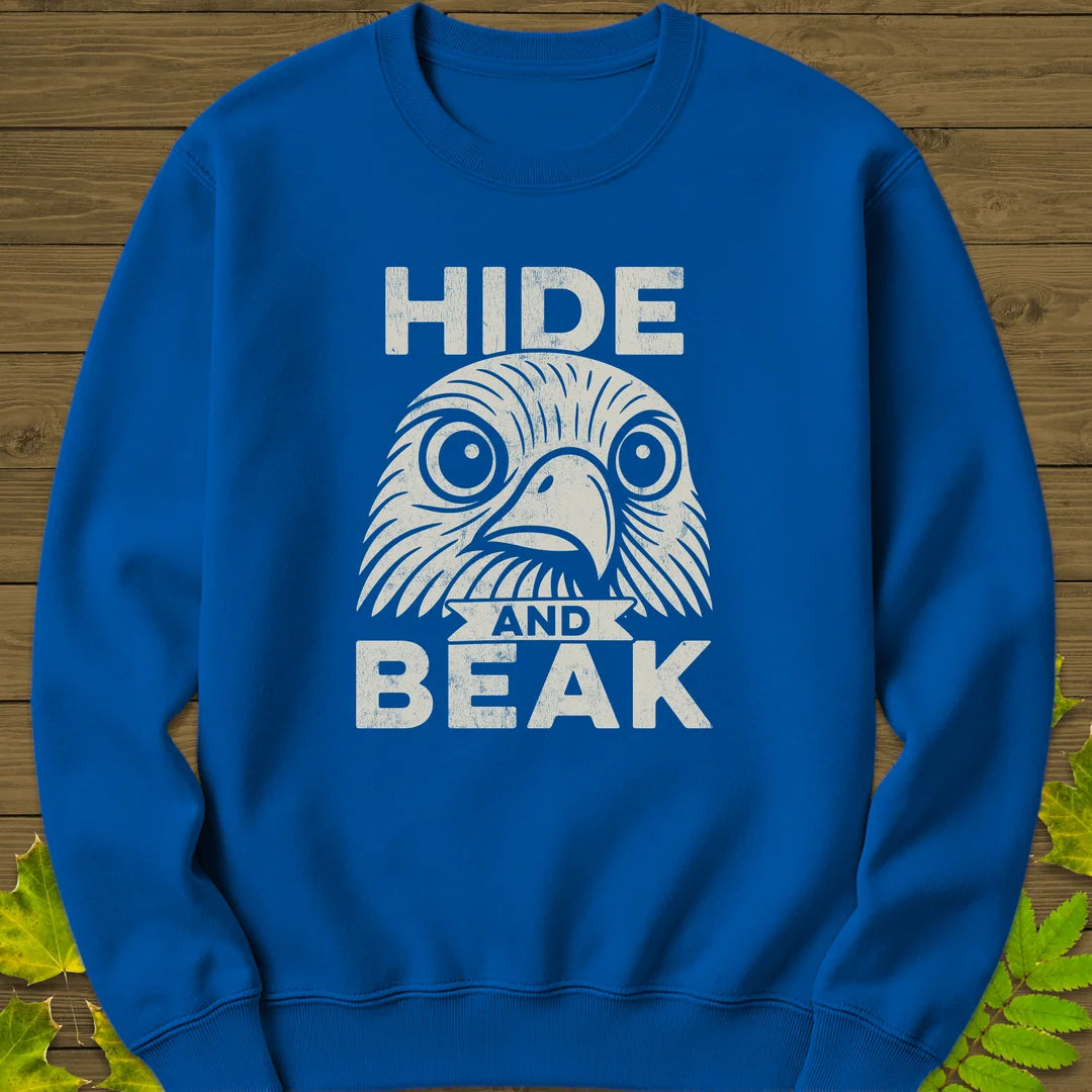 Hide and Beak Sweatshirt in Royal