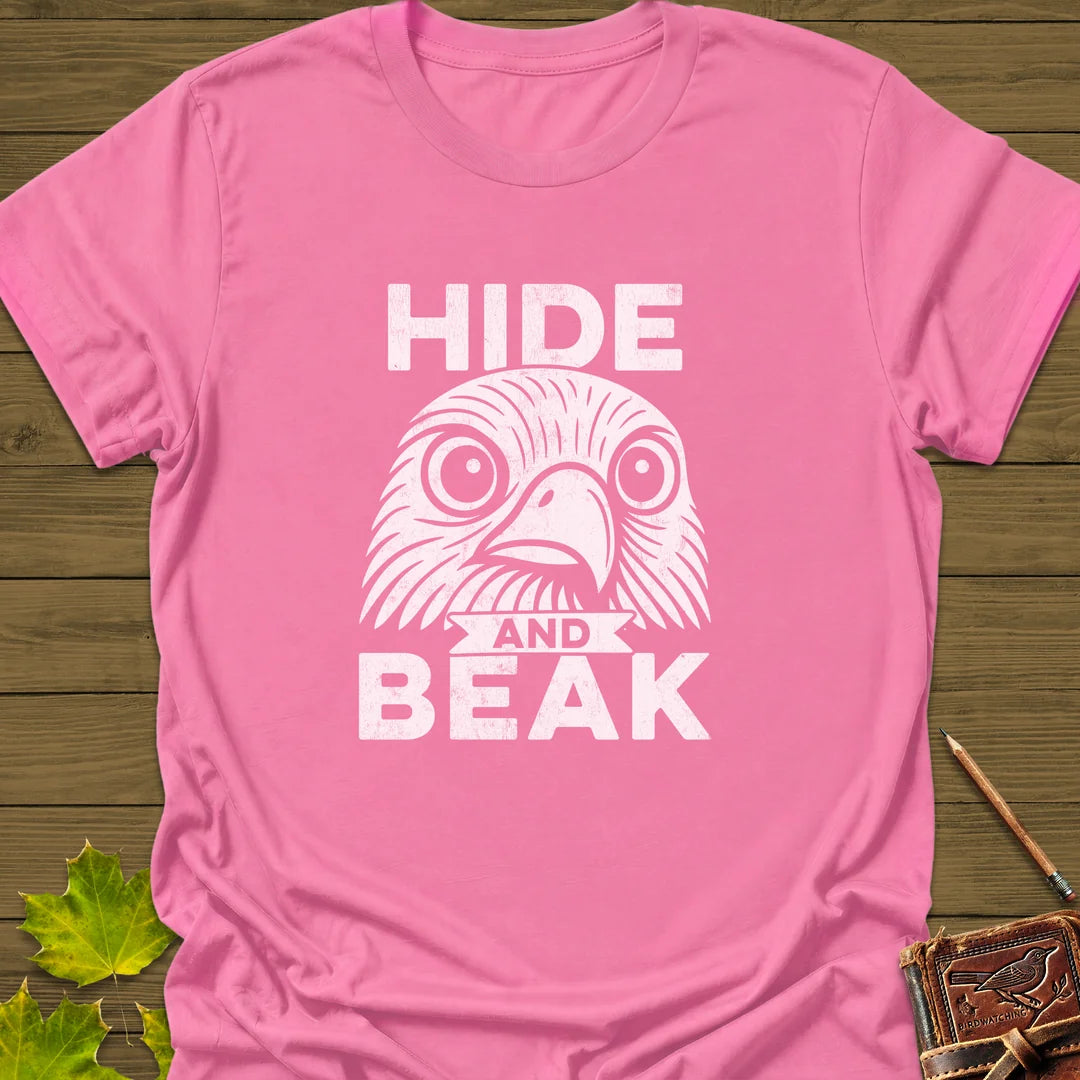 Hide and Beak T-Shirt in Azalea