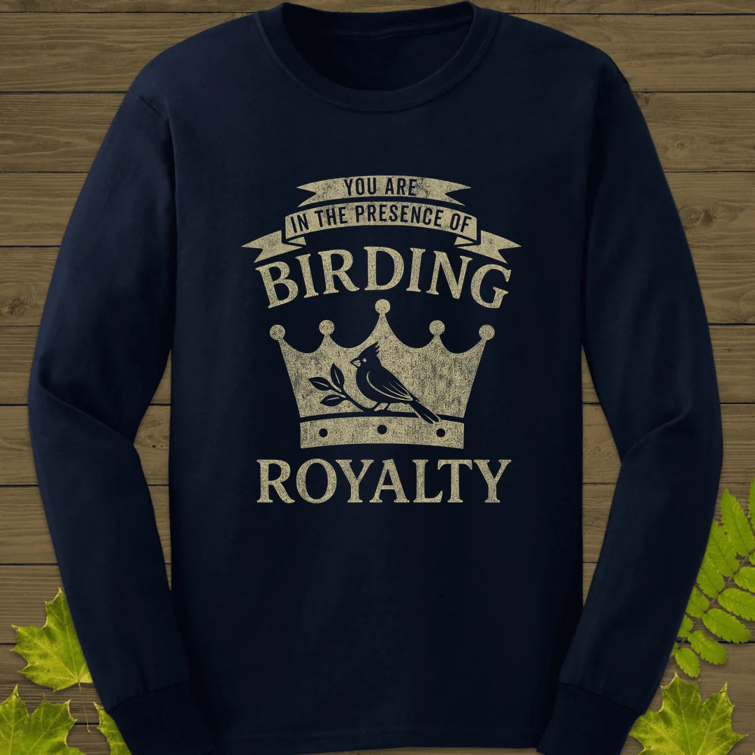 Birding Royalty Long Sleeve in Navy