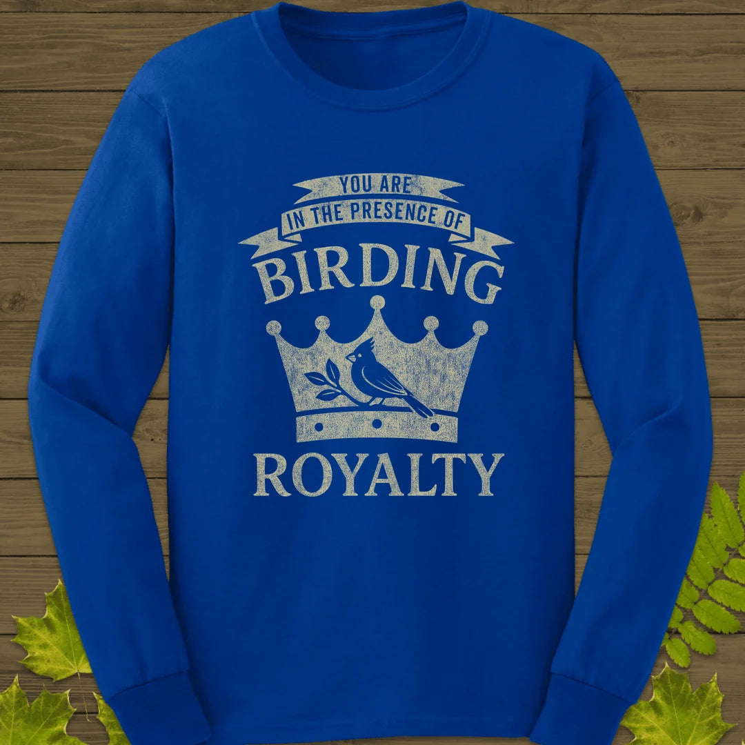 Birding Royalty Long Sleeve in Royal