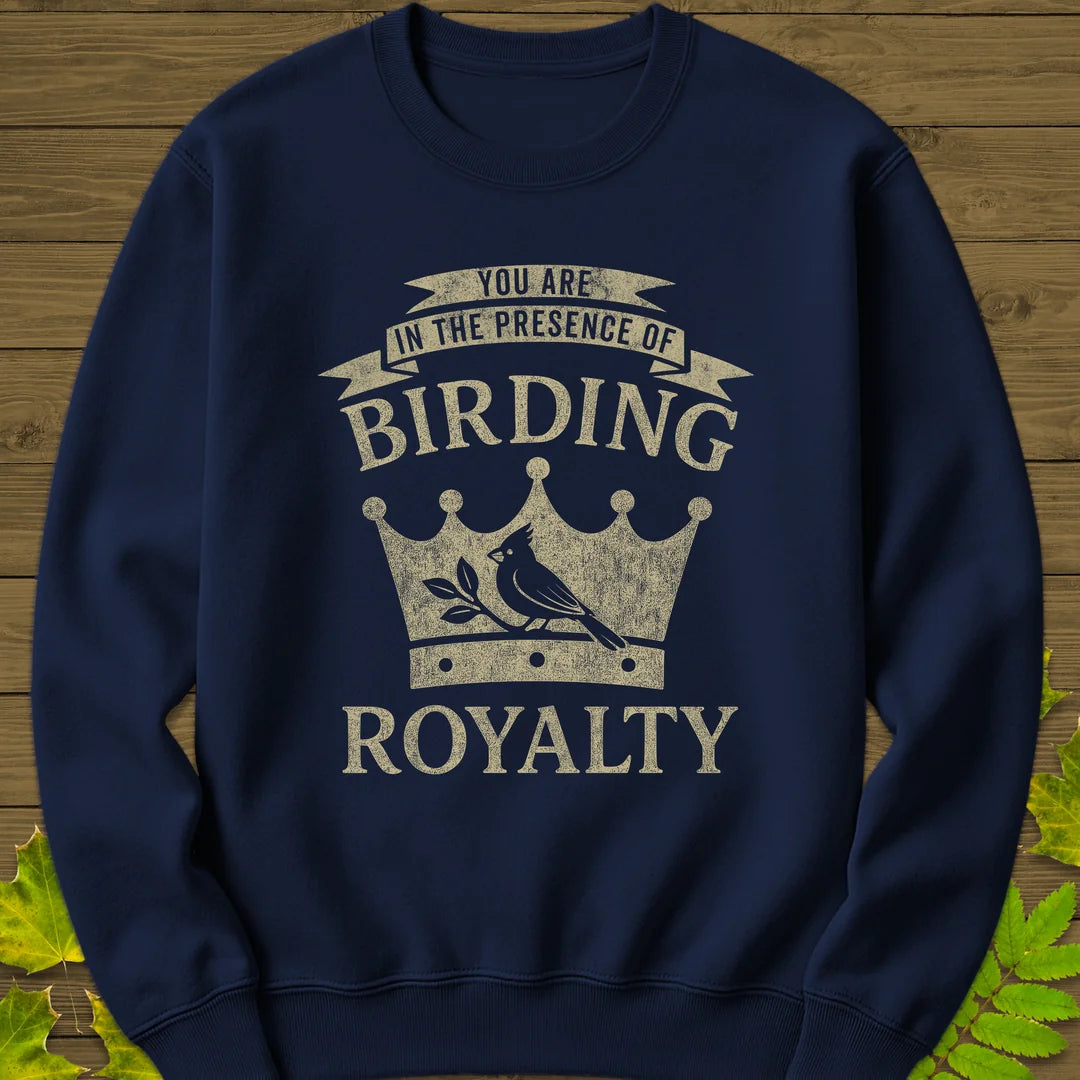 Birding Royalty Sweatshirt in Navy