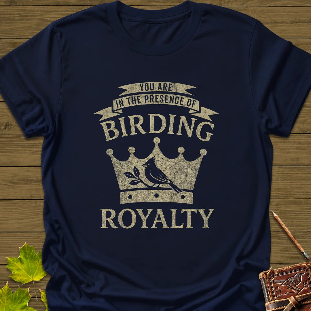 Birding Royalty T-Shirt in Navy
