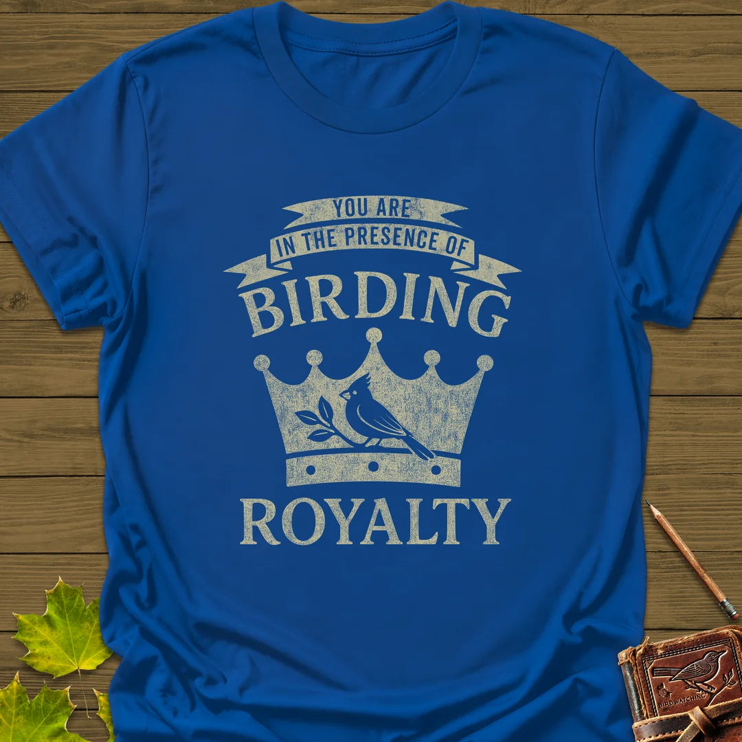 Birding Royalty T-Shirt in Royal