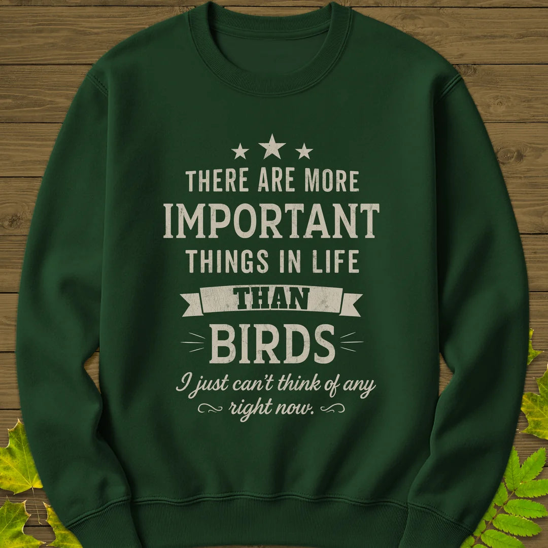 Important Things Sweatshirt in Forest Green