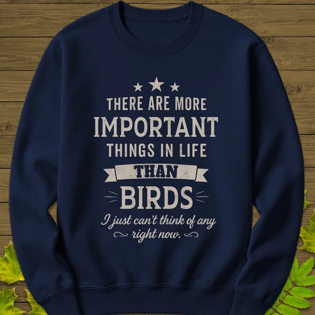 Important Things Sweatshirt in Navy