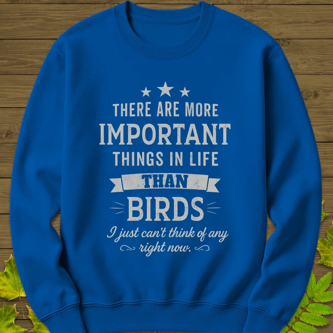 Important Things Sweatshirt in Royal