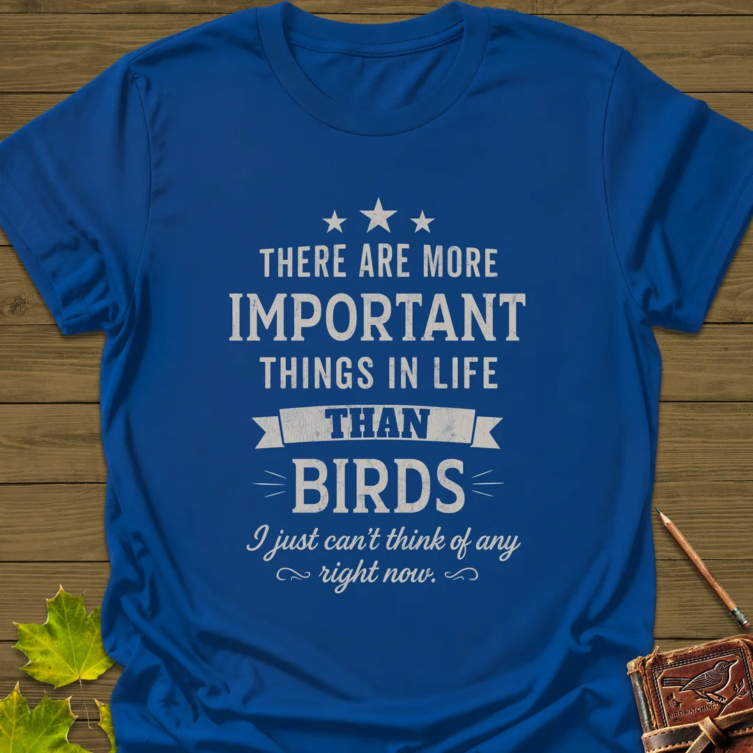 Important Things T-Shirt in Royal