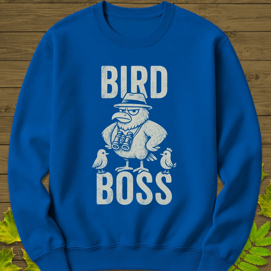 Bird Boss Sweatshirt in Royal