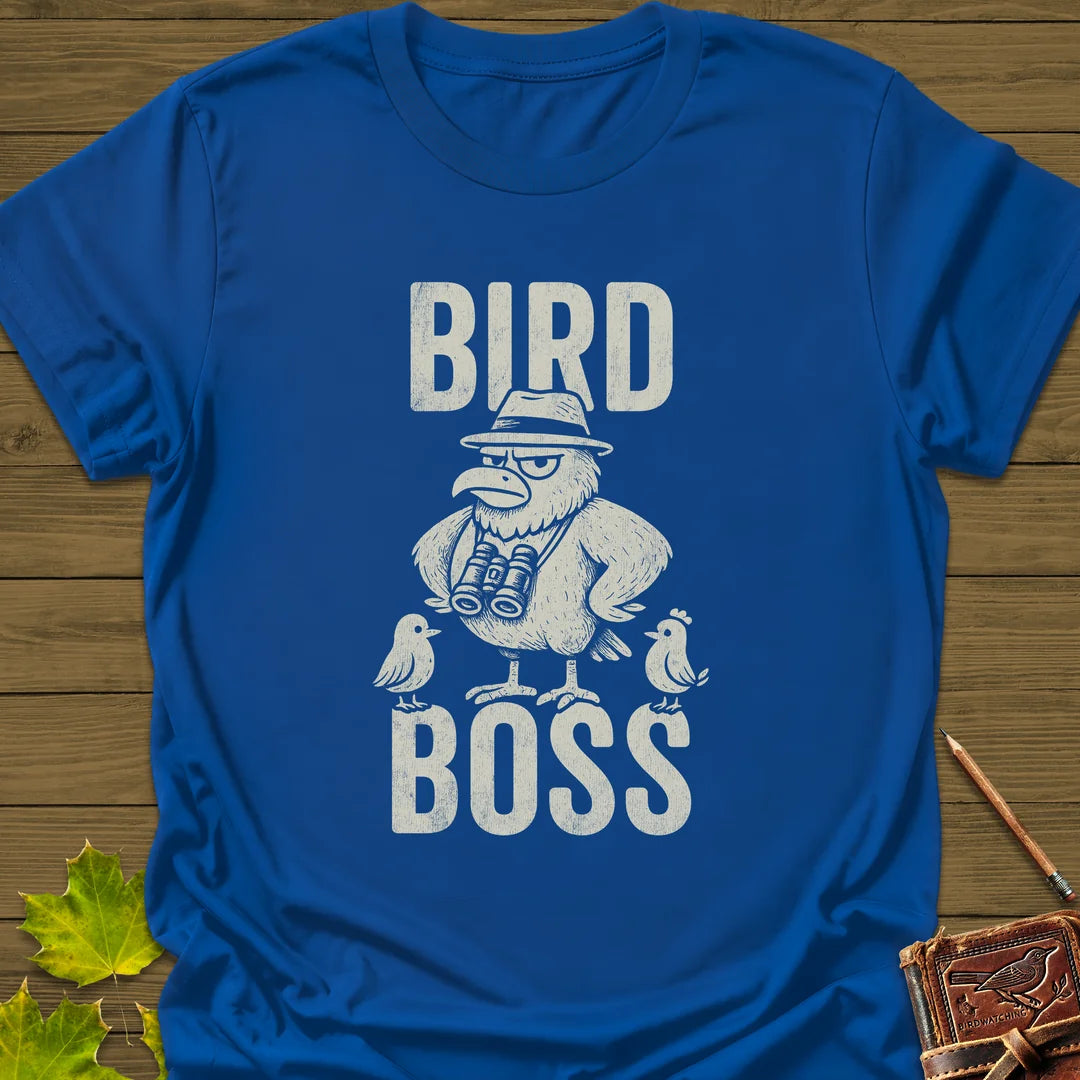 Bird Boss T-Shirt in Royal