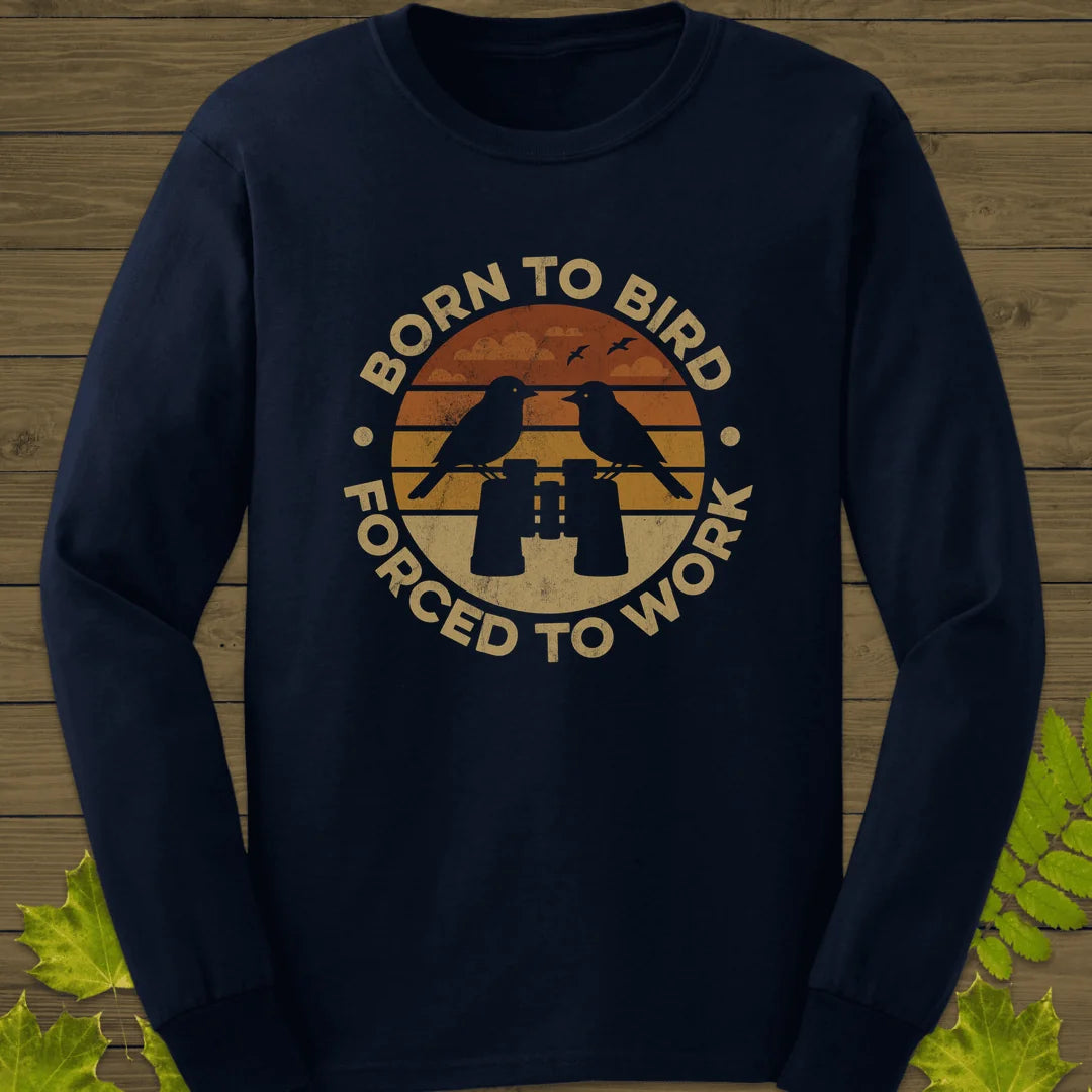 Born To Bird Long Sleeve in Navy