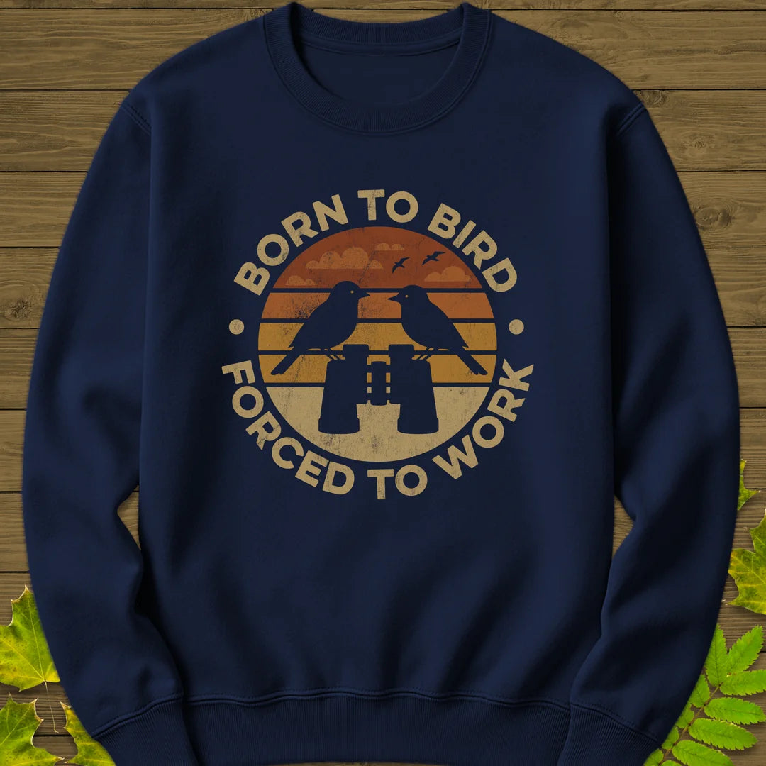 Born To Bird Sweatshirt in Navy