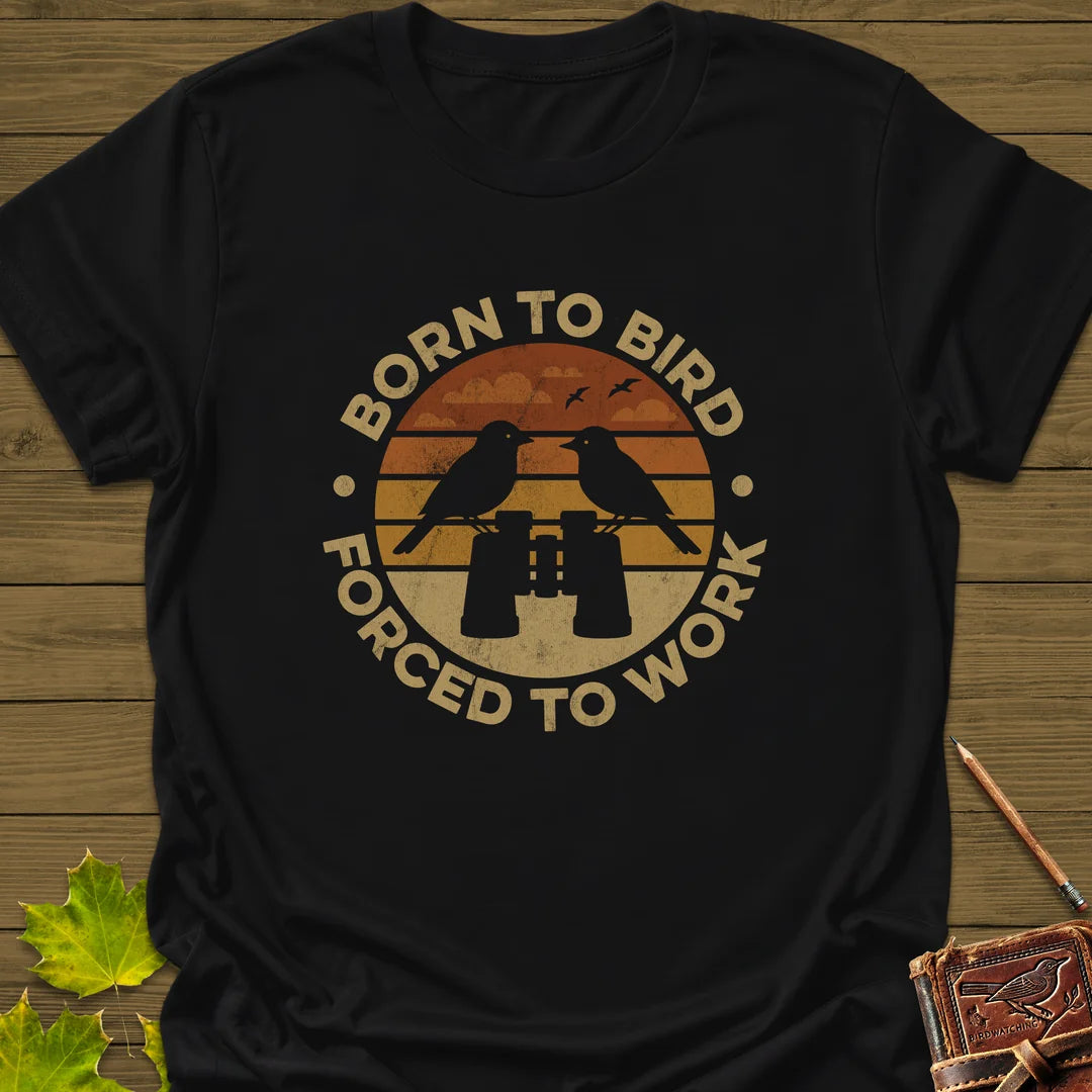 Born To Bird T-Shirt in Black