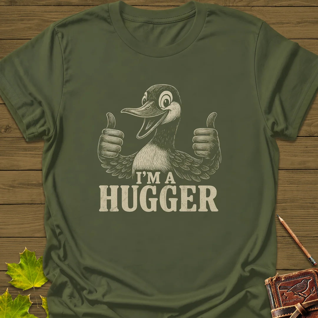 I'm a Hugger T-Shirt in Military Green