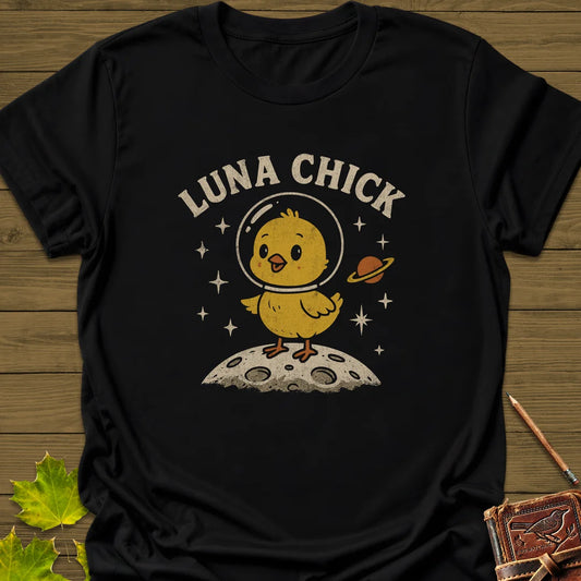 Luna Chick T-Shirt in Black