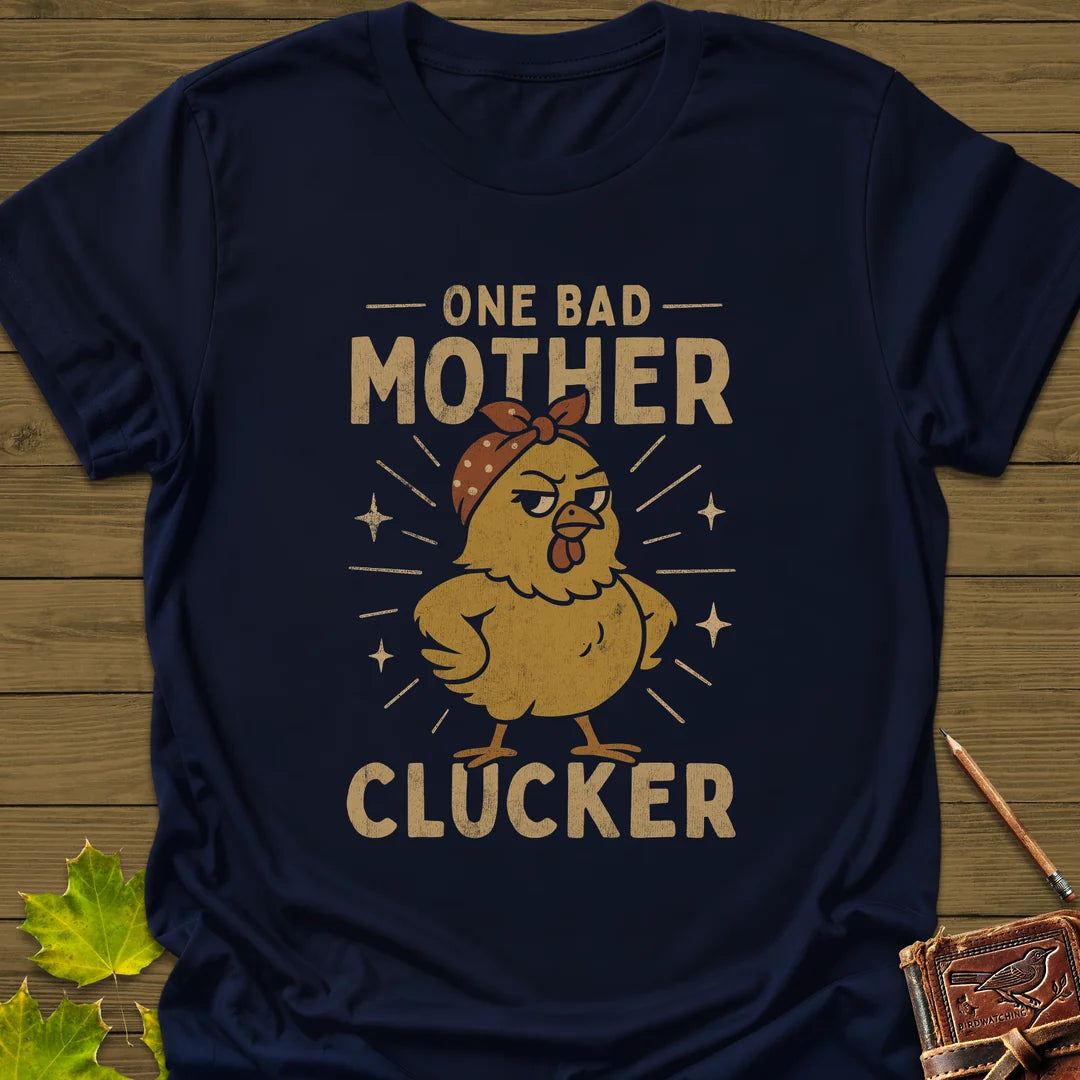 Mother Clucker T-Shirt in Navy