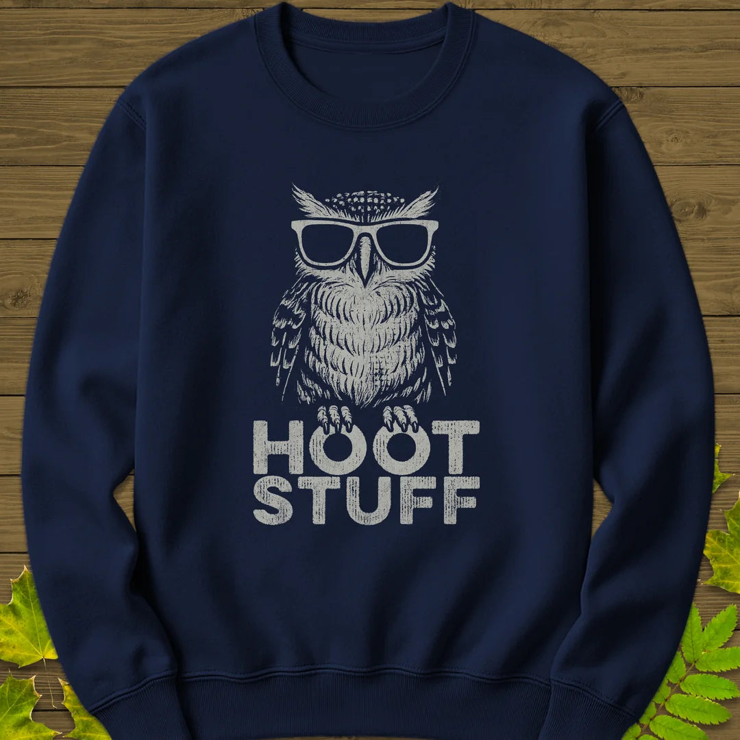 Hoot Stuff Sweatshirt in Navy