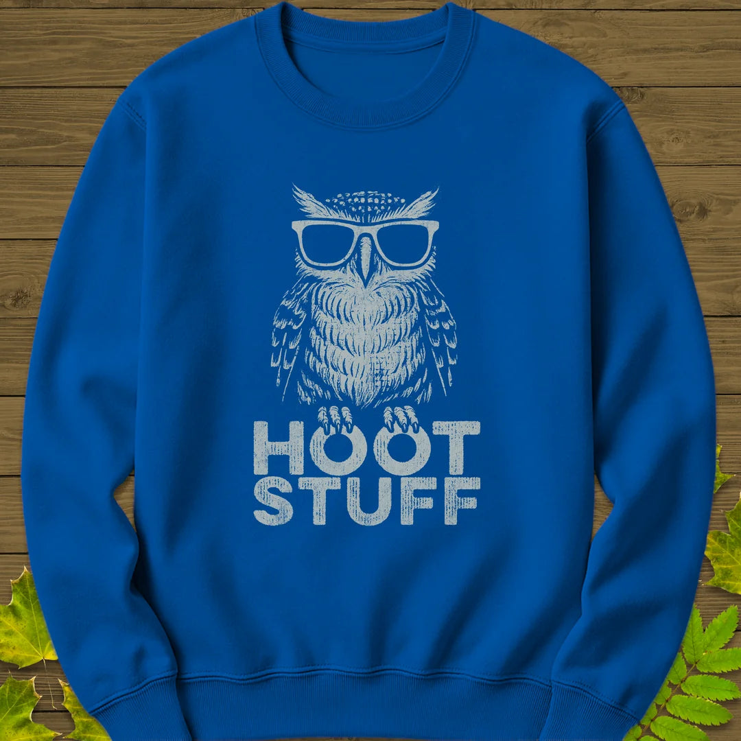 Hoot Stuff Sweatshirt in Royal