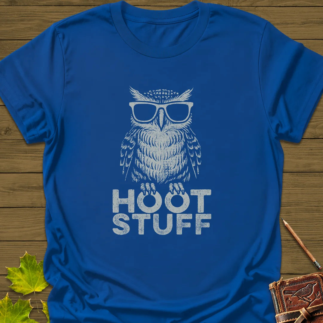 Hoot Stuff T-Shirt in Royal