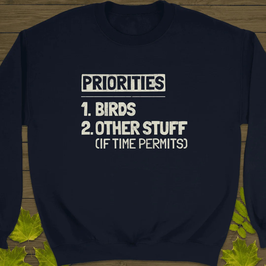 Priorities Sweatshirt in Navy
