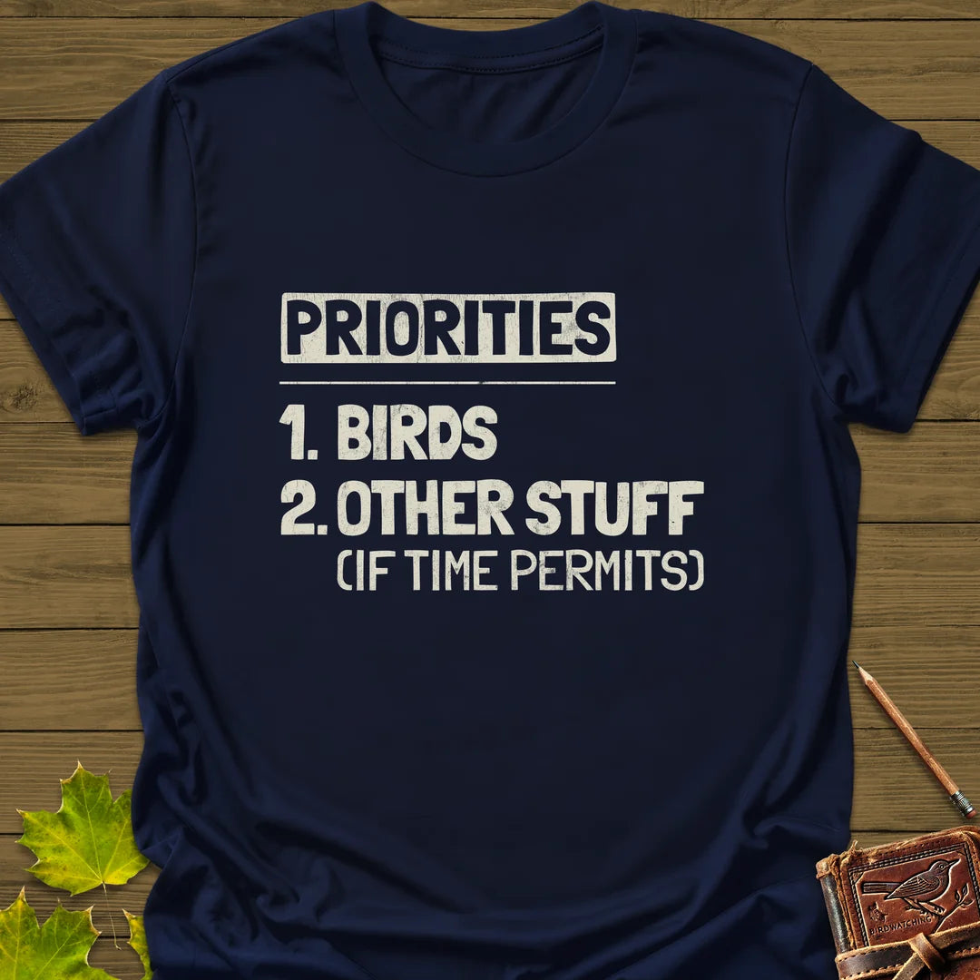 Priorities T-Shirt in Navy
