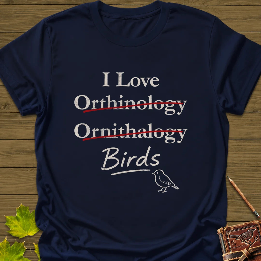 I Love Orthinology T-Shirt in Navy
