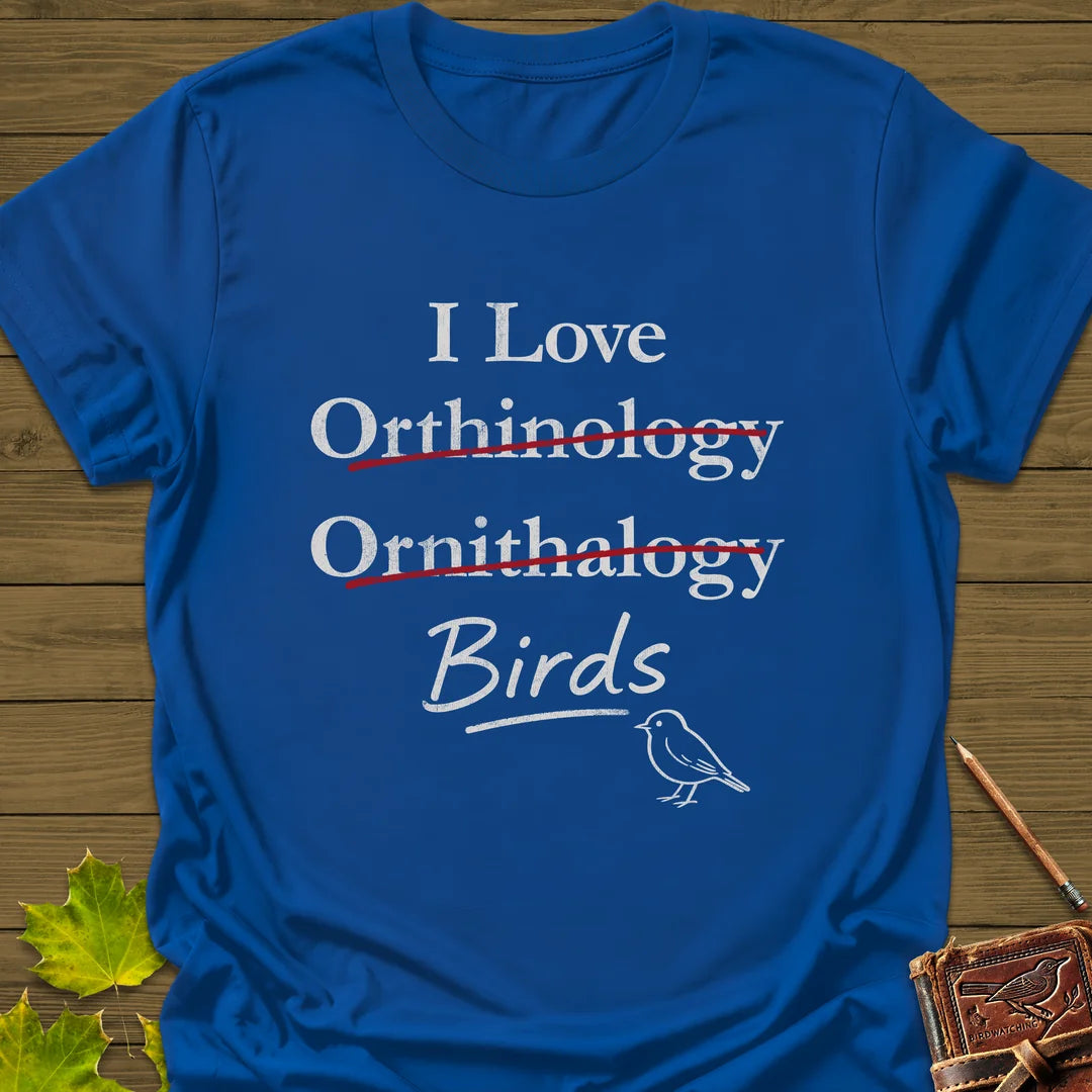 I Love Orthinology T-Shirt in Royal