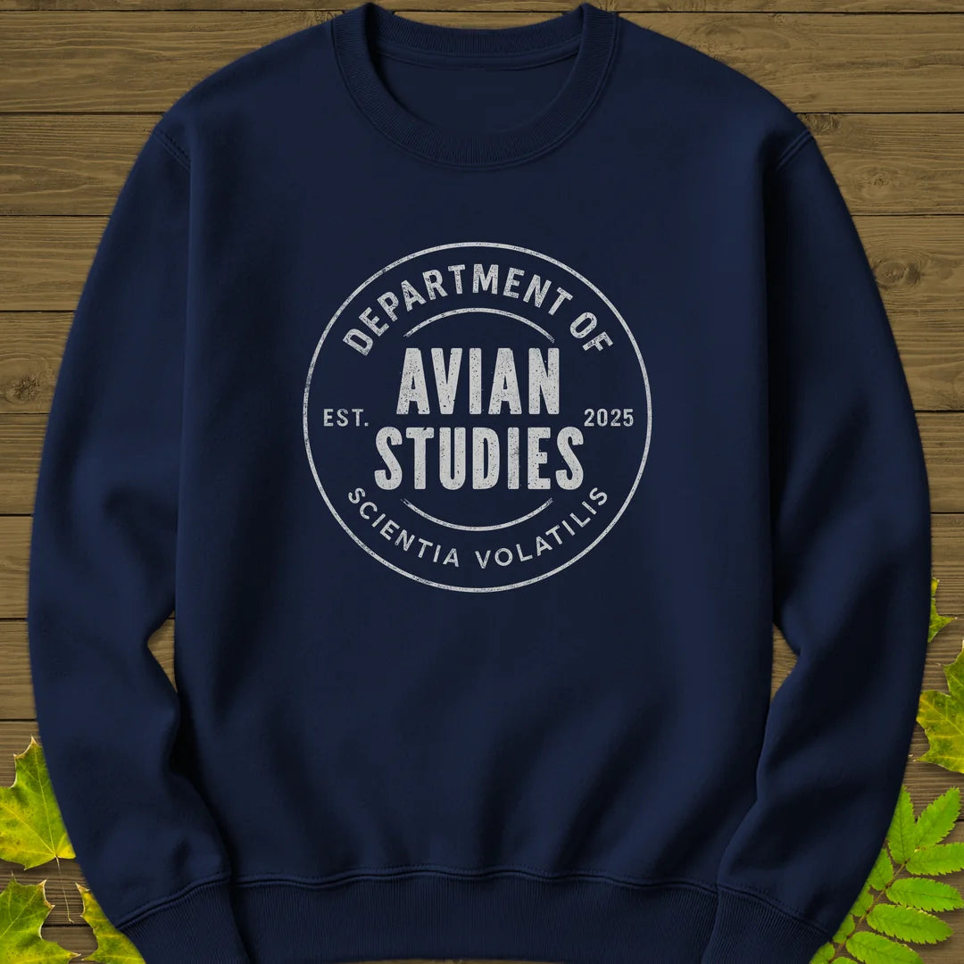 Avian Studies Sweatshirt in Navy