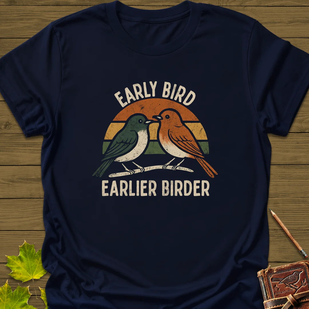 Earlier Birder T-Shirt in Navy