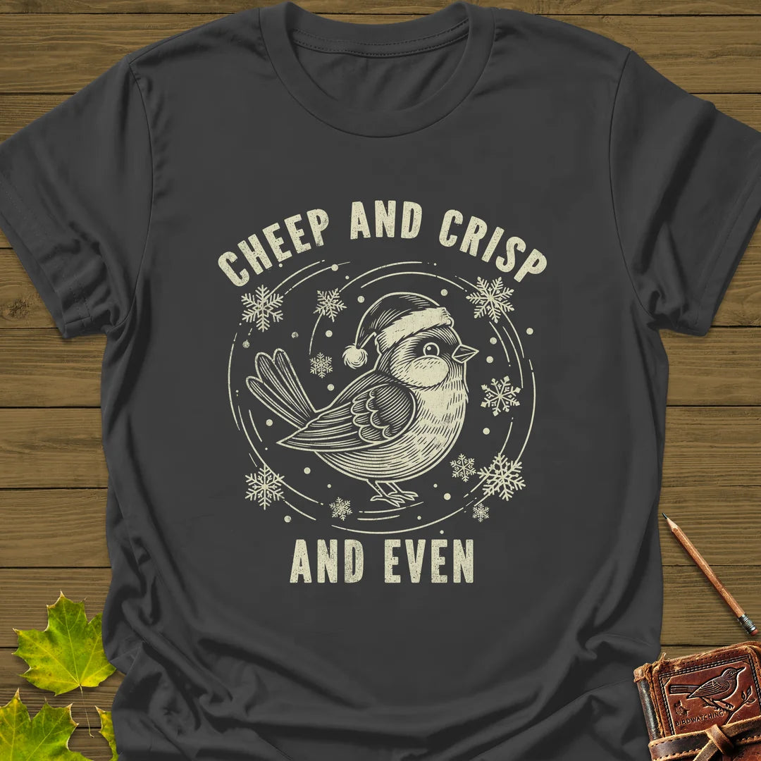 Cheep And Crisp T-Shirt in Charcoal