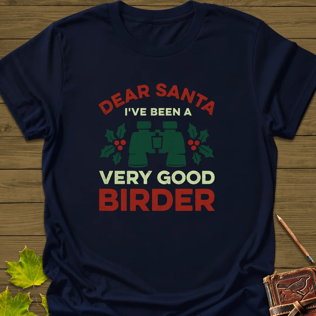 Dear Santa T-Shirt in Navy
