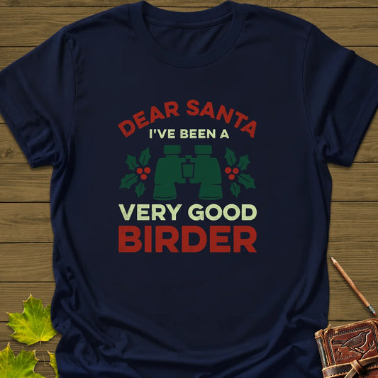 Dear Santa T-Shirt in Navy