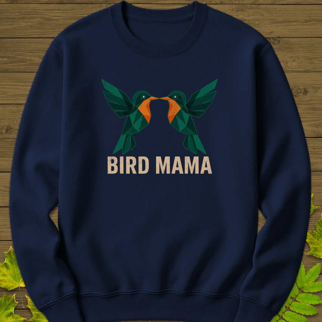 Bird Mama Sweatshirt in Navy