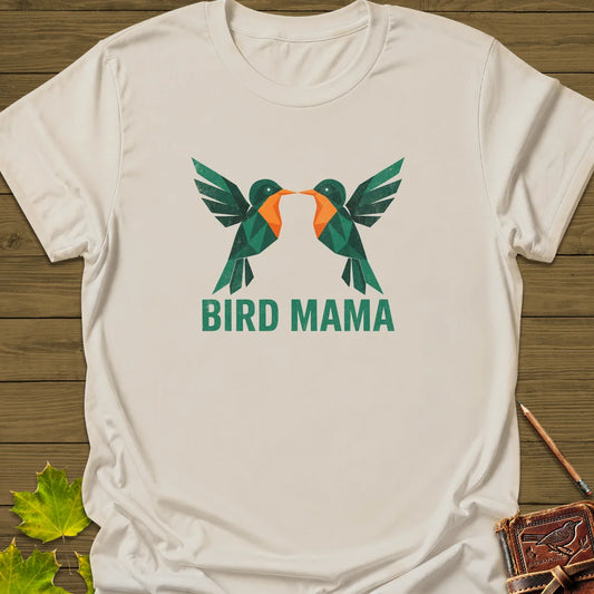 Bird Mama T-Shirt in Natural