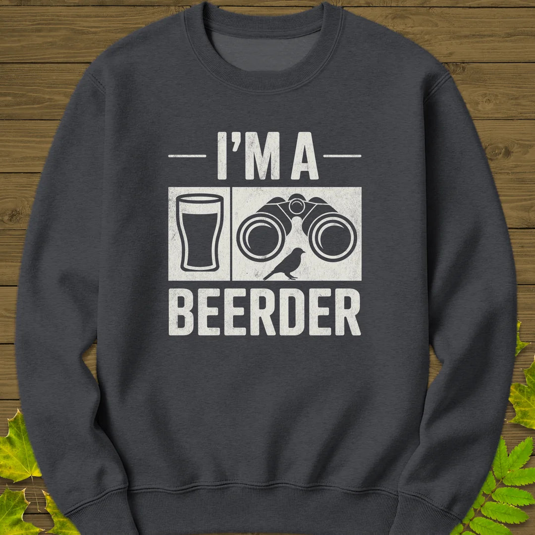 I'm A Beerder Sweatshirt in Dark Heather