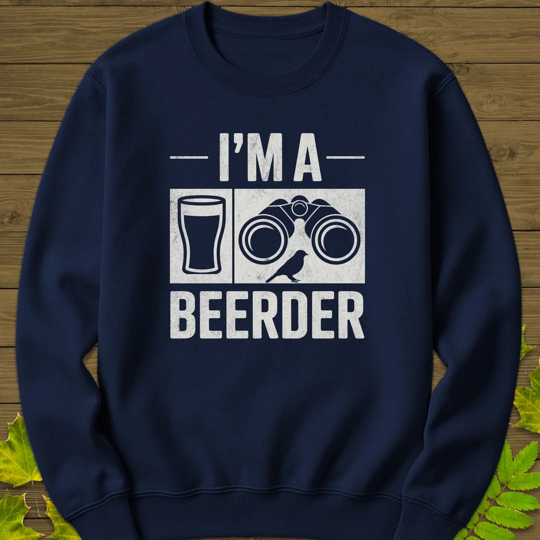 I'm A Beerder Sweatshirt in Navy