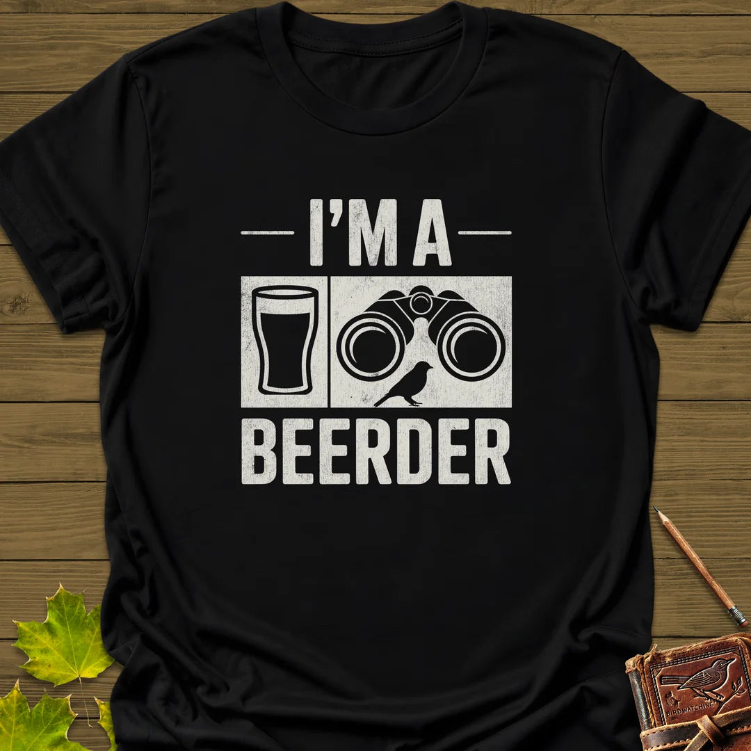 I'm A Beerder T-Shirt in Black