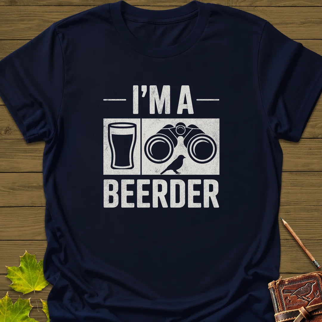 I'm A Beerder T-Shirt in Navy