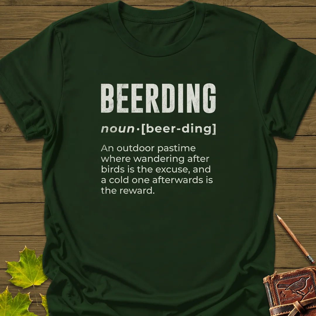 Beerding Definition T-Shirt in Forest Green