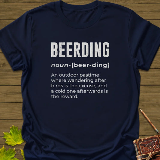 Beerding Definition T-Shirt in Navy
