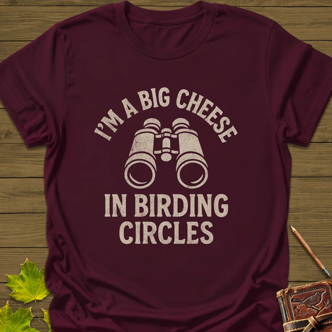 Big Cheese T-Shirt in Maroon