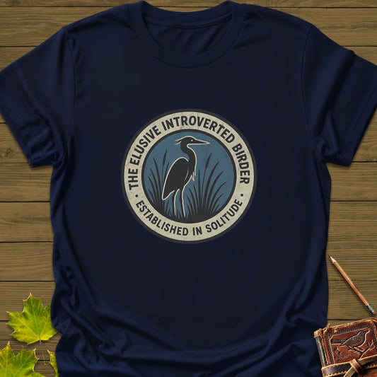 Elusive Birder T-Shirt in Navy