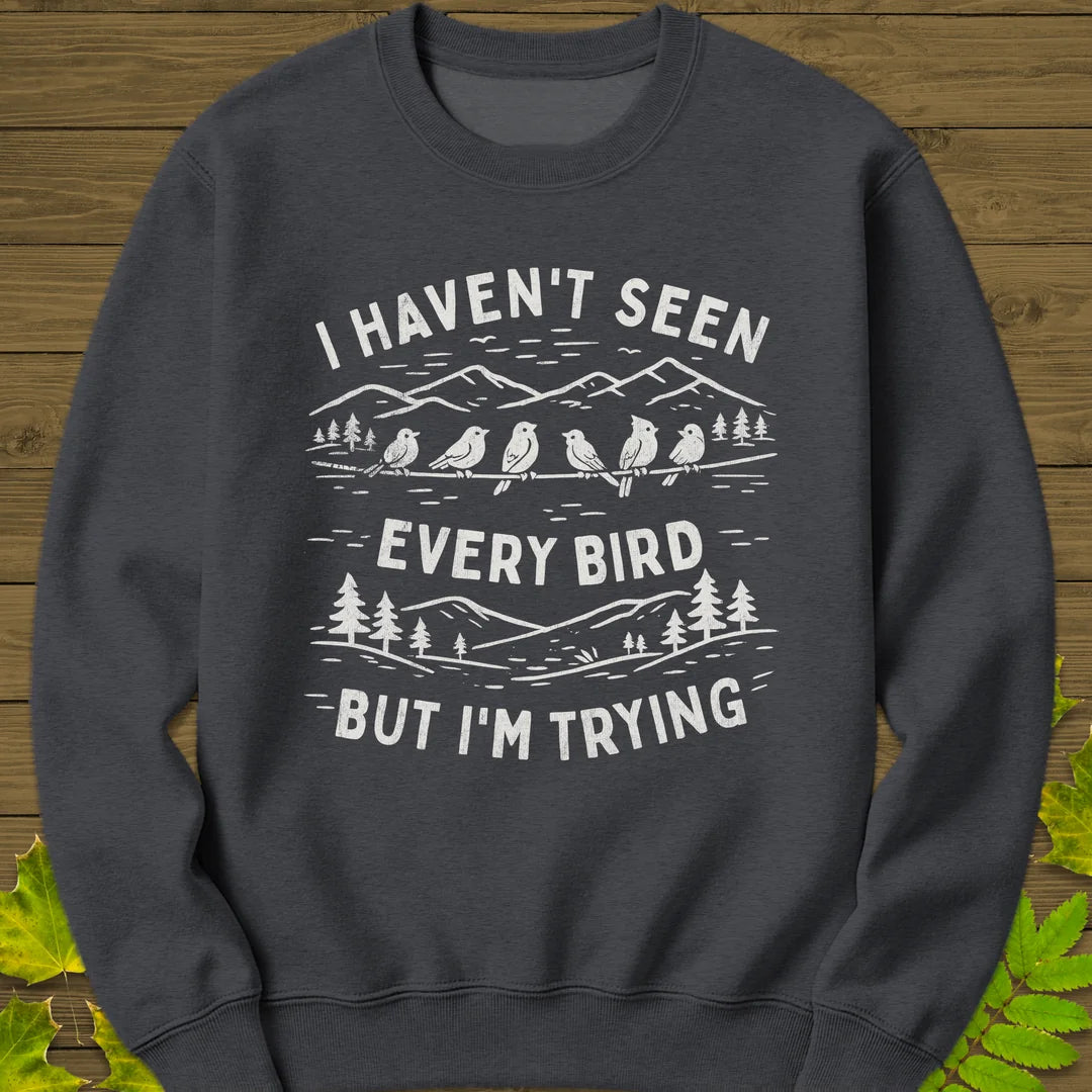 Every Bird Sweatshirt in Dark Heather