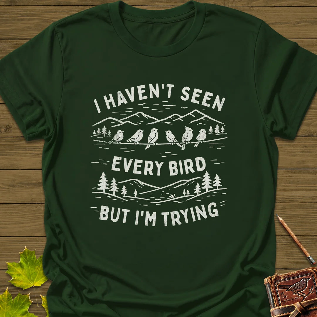 Every Bird T-Shirt in Forest Green
